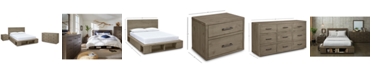 Furniture Brandon Storage Platform Bedroom Furniture, 3-Pc. Set (California King Bed, Dresser & Nightstand), Created for Macy's